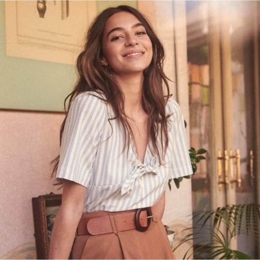 Sezane Massia blouse 34